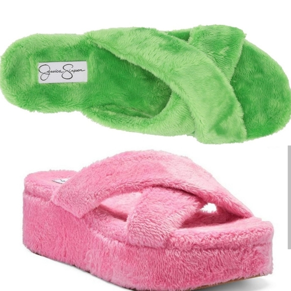 Jessica Simpson Shoes - Jessica Simpson Tallula Platform Slides